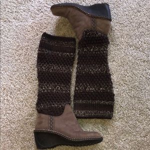 Ugg Wedge Sheepskin Boots